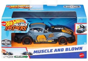 Hot Wheels - Pull-Back Speeders - Autko z napędem - Muscle and Blown - HPT04 HPR75