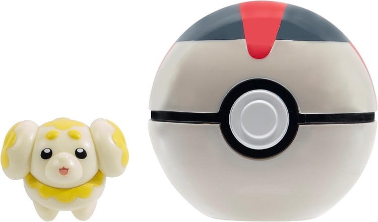 Pokemony - Figurka Fidough i Timer Ball - Clip 'n' Go PKW3625