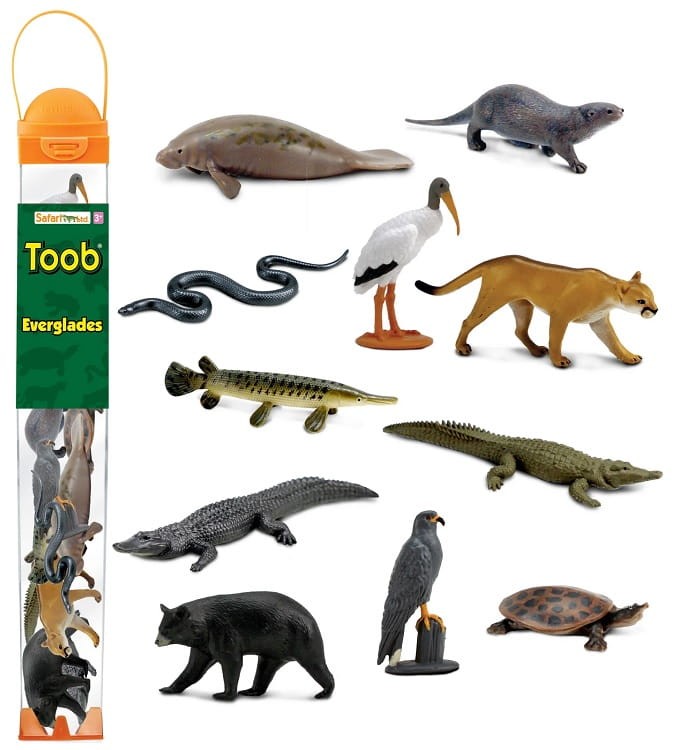 Safari Ltd - Figurki w tubie - Mokradło na Florydzie 103648