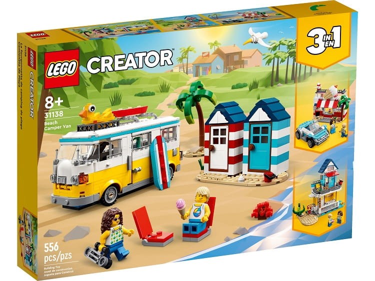LEGO Creator 31138 Kamper na plaży