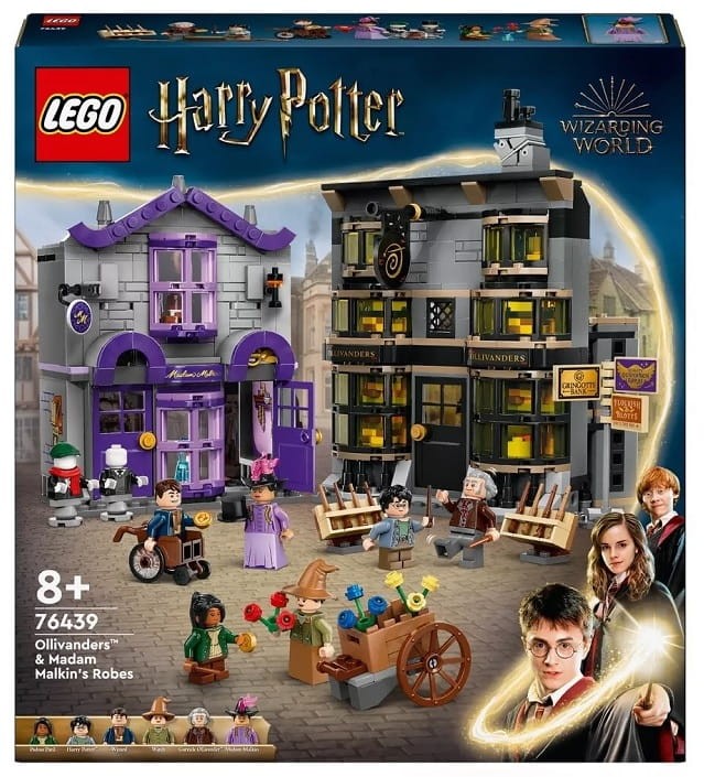LEGO Harry Potter 76439 Sklepy Ollivandera i Madame Malkin