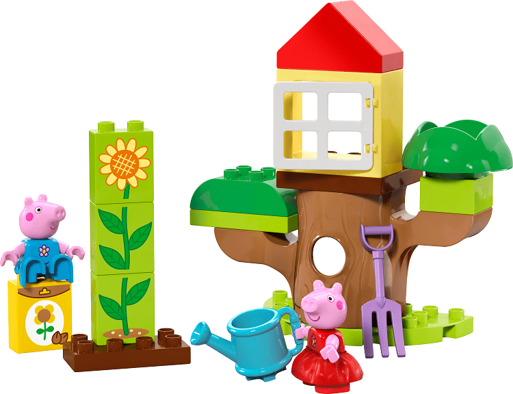LEGO DUPLO 10431 Ogród i domek na drzewie Peppy