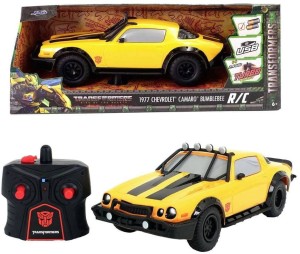 Jada - Samochód zdalnie sterowany R/C 1:16 - Transformers Bumblebee - 1977 Chevrolet Camaro - 253116003