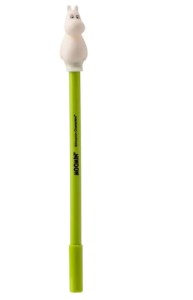 MUMINKI - Długopis Muminki zielony z figurką - PEN237  
