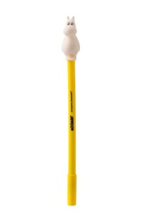 MUMINKI - Długopis Muminki żółty z figurką - PEN237  