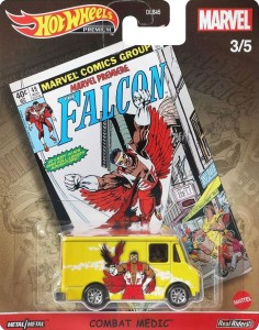 Hot Wheels - Marvel Falcon -  Combat Medic - DLB45 GRL27