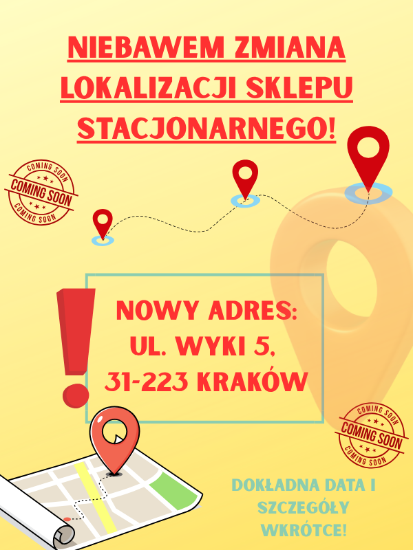Zmiana lokalizacji sklepu Kimland Sklep z zabawkami Kimland