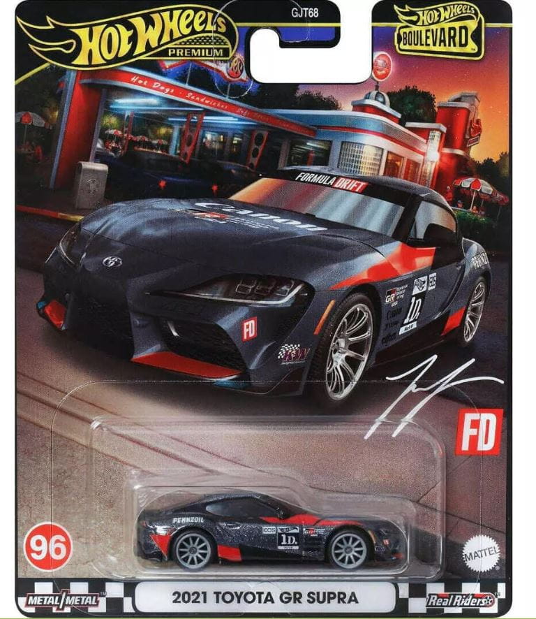 Hot Wheels Boulevard 2021 Toyota GR Supra HRT56-9866