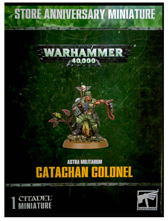 Warhammer 40000 - Astra Militarum: Figurka Catachan Colonel - 47