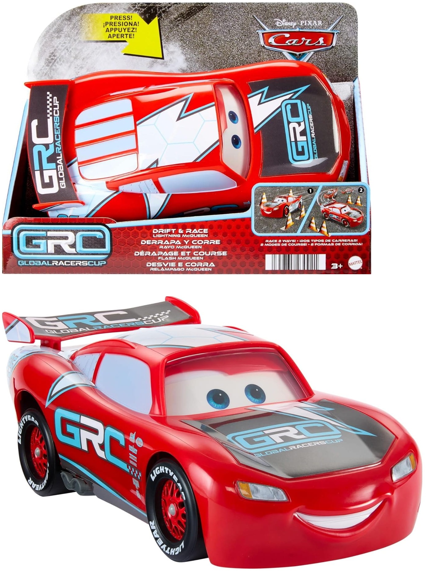 Auta Cars - Drift & Race - Autko Zygzak McQueen HXJ34 Sklep z