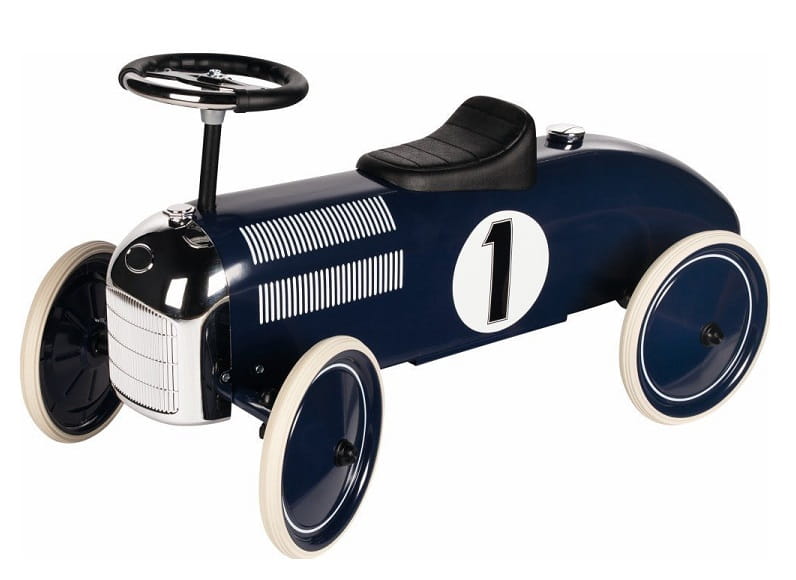 Goki Oldtimer Goki – Jeździk w stylu retro – Granatowy – 14176 Sklep z zabawkami Kimland