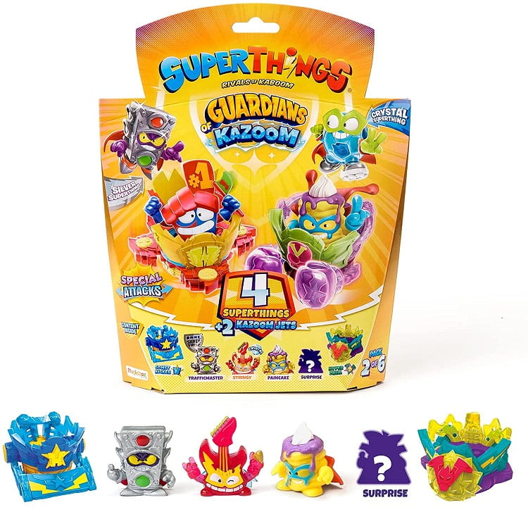 Super Zings – 9 seria Guardians of Kazoom – 2 pojazdy + 4 figurki 18316 ...