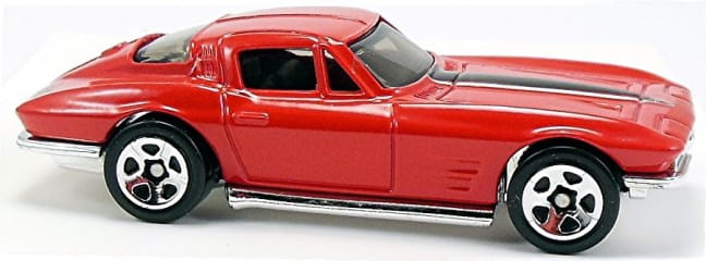 Hot Wheels '64 Corvette Sting Ray - 1:64 Modellauto, Renntag Edition