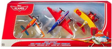 Mattel Disney PLANES Samoloty BJR87 Zestaw 3 pak Sklep z zabawkami