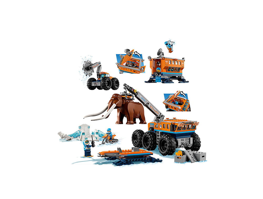 LEGO City 60195 Arktyczna baza mobilna Sklep z zabawkami Kimland