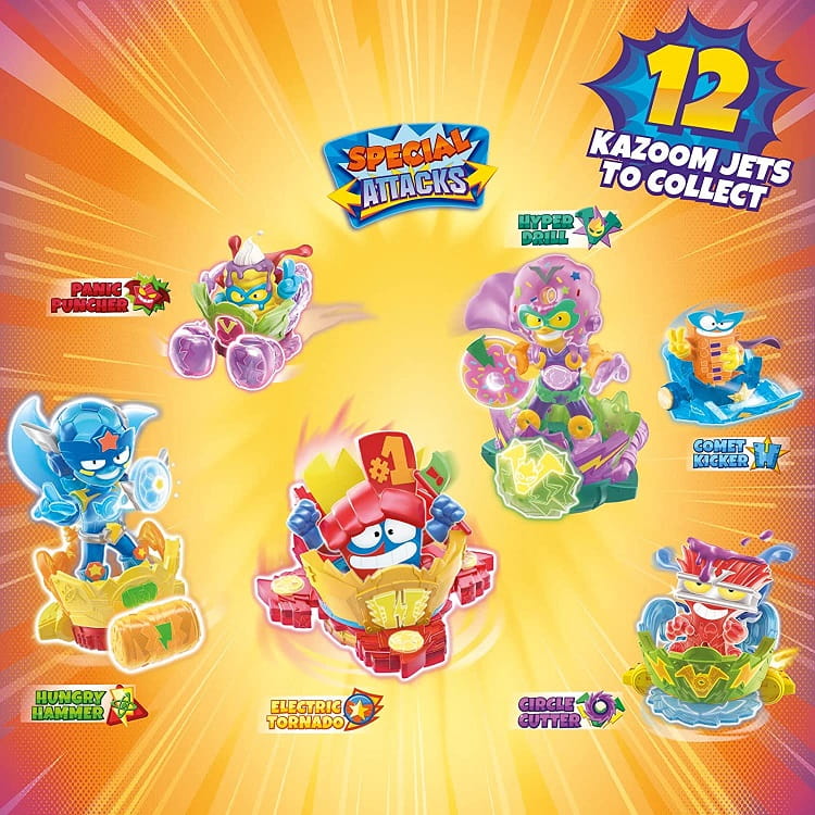 Super Zings – 9 seria Guardians of Kazoom – Kazoom Jet + figurka Super ...