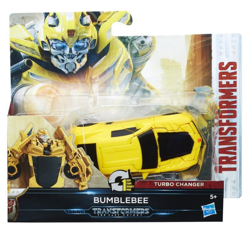 Transformers Turbo Changers Bumblebee - Figurine Transformable En 1 étape - Inspiré Du Film Transformers 5 - 10