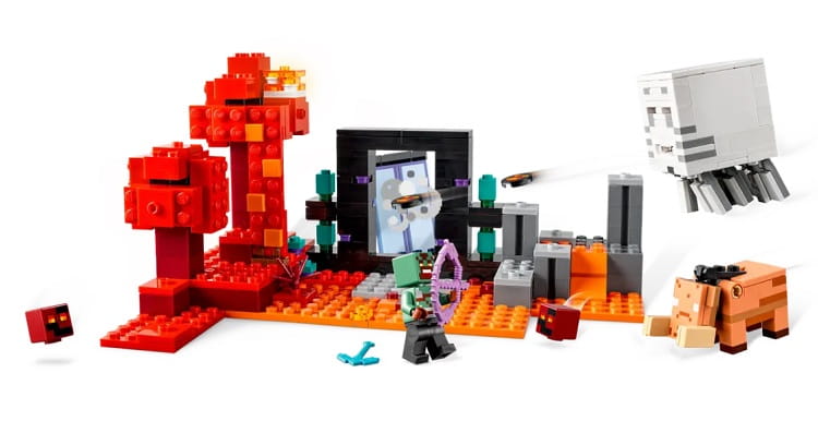 LEGO Minecraft 21255 Zasadzka w portalu do Netheru Sklep z zabawkami ...
